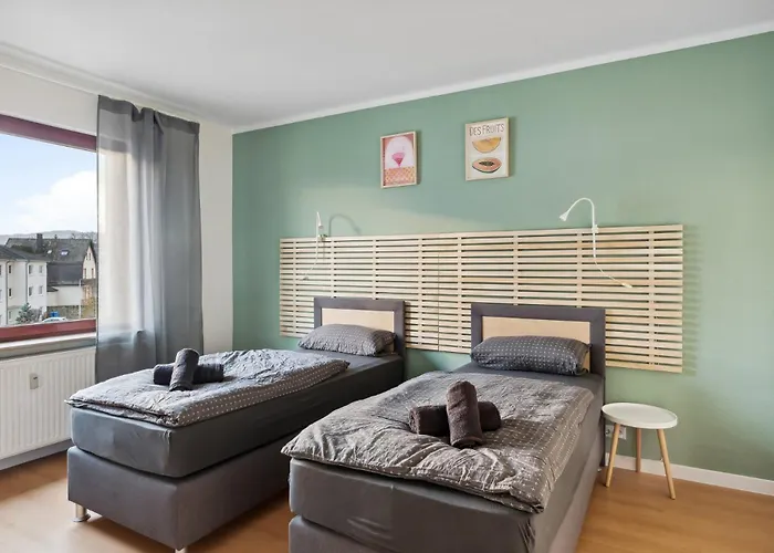 Amalfi A03 - 3 Zi.+ Bequeme Boxspringbetten + Smart Tv * Eltville am Rhein